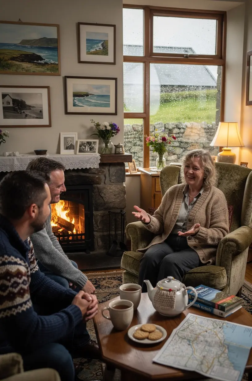 Public transport map and tram in European city